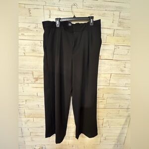 2 for 20***Black Wide-Leg Trousers